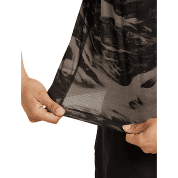 Tričko krátky rukáv Icebreaker Merino Blend 125 Cool-Lite Speed Tank Motion AOP Women PORCINI/BLACK/AOP