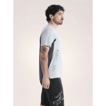 Tričko krátky rukáv Arcteryx Norvan Downword Logo SS Men Alpine Blue / Dk Strat