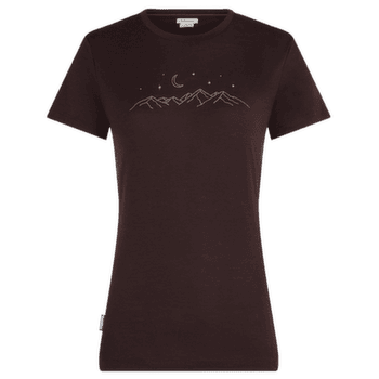 Tričko krátky rukáv Icebreaker Merino 150 Tech Lite SS Tee Sparkling Stars Women BITTERSWEET