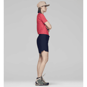 Kraťasy Norrona femund silent grid Shorts Women Navy Blazer
