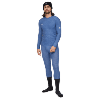 Legíny 3/4 Mammut Tree Wool Thermal FL 3/4 Tights Men black 0001