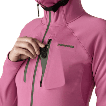 Bunda Patagonia R1 Ultralight Hoody Women Faded Magenta