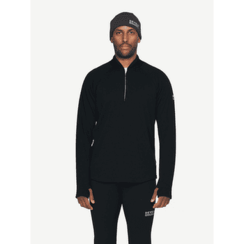 Pulóver Devold Endurance Merino Zip Man 950A BLACK