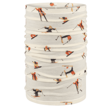Šatka Buff MERINO LIGHTWEIGHT DIGITAL PRINTS TINSU ECRU