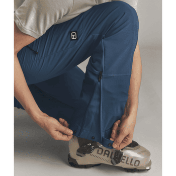 Nohavice Ortovox ORTLER SOFTSHELL PANTS WOMEN 63601 Dark Sage