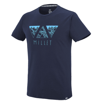 Tričko krátky rukáv Millet Triangle Mountains TS SS Men INK
