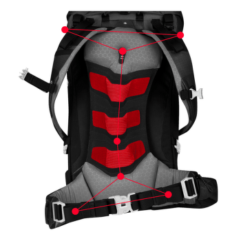 Batoh Mammut Trion Spine 50 marine-black