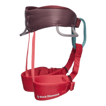 Sedák Black Diamond MOMENTUM HARNESS KIDS Wild Rose