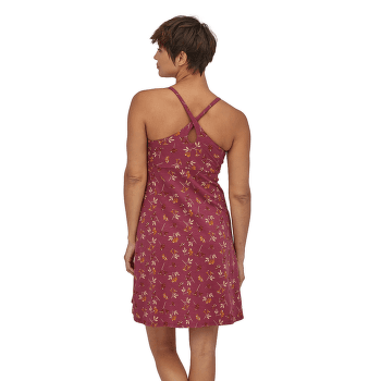 Šaty Patagonia Amber Dawn Dress Women Future Flowers: Faded Magenta