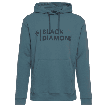 Mikina Black Diamond Stacked Logo Hoody Men Storm Blue