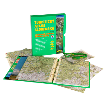Mapa TURISTICKÝ ATLAS SLOVENSKA