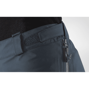 Nohavice Fjällräven Bergtagen Eco-Shell Trousers Women Mountain Blue