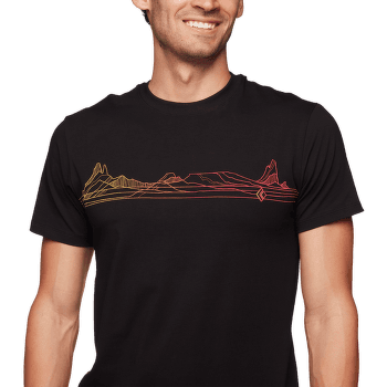 Tričko krátky rukáv Black Diamond Desert Lines Tee Men Nickel Heather