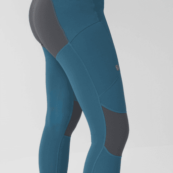 Legíny Fjällräven Abisko Trekking Tights Pro Women Black-Iron Grey
