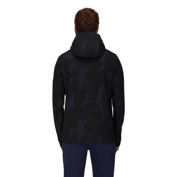 Bunda Mammut 160 Years SO Hooded Jacket Men marine-black AOP