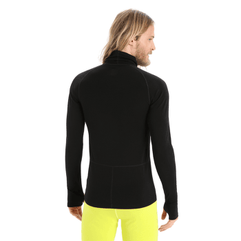 Tričko dlhý rukáv Icebreaker Merino LS Roll Neck Men Black
