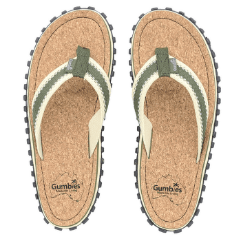 Žabky Gumbies Gumbies Corker Khaki Khaki