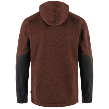 Mikina Fjällräven Ovik Fleece Hoodie Men Autumn Leaf