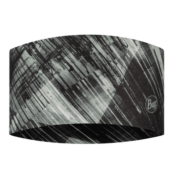 Čelenka Buff Coolnet UV Wide Headband STAL GREY