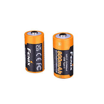 Batérie Fenix RCR123A 800 mAh USB-C Li-ion