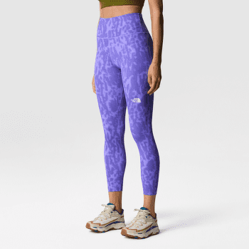 Legíny The North Face FLEX HIGH RISE 7/8 TIGHT PRINT Women OPTIC VIOLET ABSTRACT PITCHER PLANT PRINT