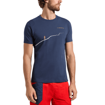 Tričko krátky rukáv La Sportiva TRAIL T-SHIRT Men Cypress/Mountain Red
