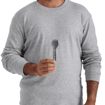 Lyžica Sea to Summit Frontier UL Spork - Short Handle Aluminium Hard Anodised Grey