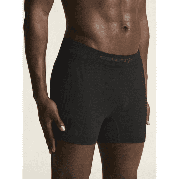 Boxerky Craft Wool Seamless Boxer 3-inch Men 999000 Black