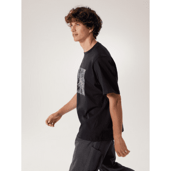 Tričko krátky rukáv Arcteryx Kragg Cotton Lithographica SS Men Canvas