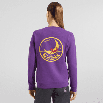 Tričko dlhý rukáv La Sportiva Climbing on the Moon Sweatshirt Women Turchese/Giallo