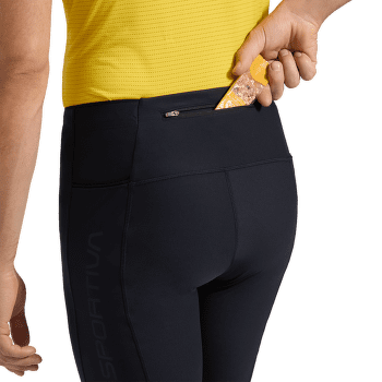 Kraťasy La Sportiva TRIUMPH TIGHT SHORT Men Black/Yellow