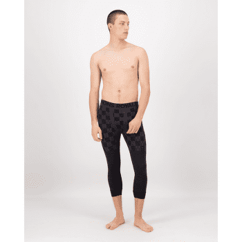 Legíny Mons Royale Ascender Merino Seamless 3/4 Legging Men Forged Iron / Black