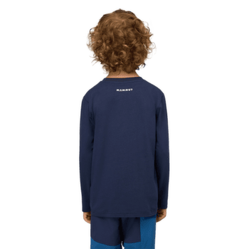 Tričko dlhý rukáv Mammut MAMMUT CORE LONGSLEEVE KIDS LOGO 3818 dark mammut red