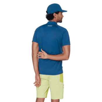Tričko krátky rukáv Mammut DUCAN FL HALF ZIP T-SHIRT MEN 50665 tschiel