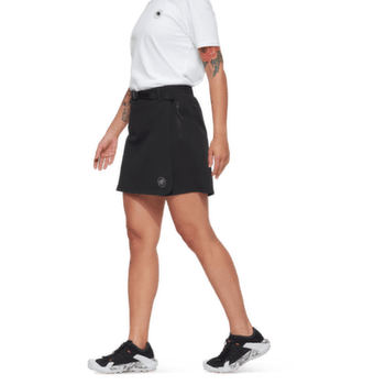 Sukňa Mammut TREKKER WRAP SKORT WOMEN black 0001