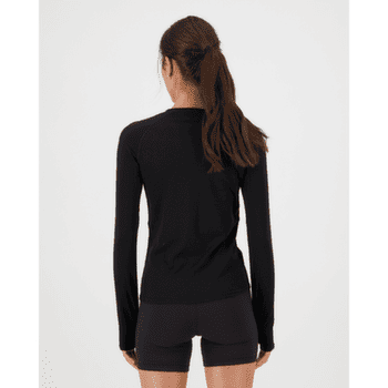 Tričko dlhý rukáv Mons Royale Bella Merino Long Sleeve Women Black