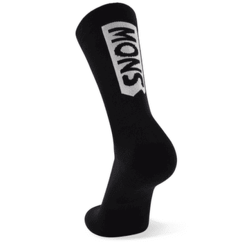 Ponožky Mons Royale Atlas Merino Crew Sock Black