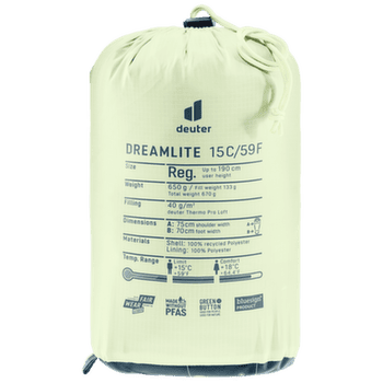 Spacák deuter Dreamlite 15 nautic-breeze