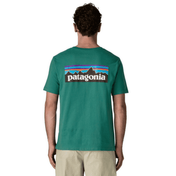 Tričko krátky rukáv Patagonia P-6 Logo T-Shirt Men Canopy Green