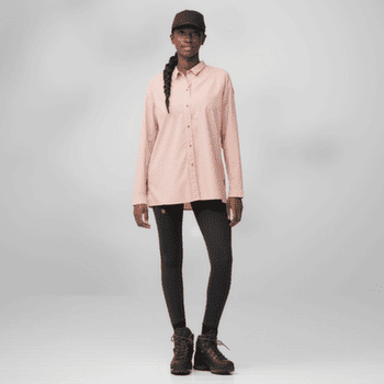 Košeľa dlhý rukáv Fjällräven Abisko Hike Shirt Women Fossil