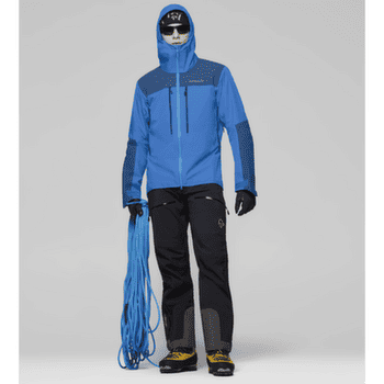 Bunda Norrona trollveggen Gore-Tex Pro light Jacket Men Brilliant Blue/Dark Blue