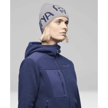 Čiapka Norrona /29 mid merinoUll logo Beanie Grey Melange