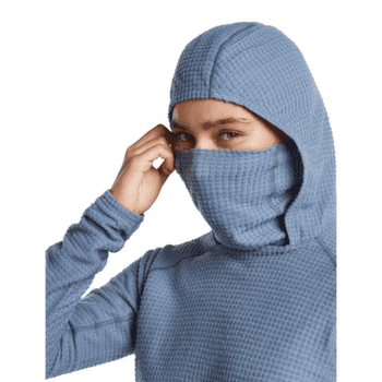 Mikina Icebreaker Merino 400 RealFleece™ Grid Blackridge Hooded Pullover Women DAWN