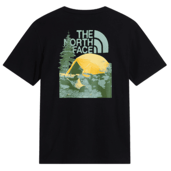 Tričko krátky rukáv The North Face PITCH A TENT RELAXED SHORT SLEEVE TEE MEN TNF BLACK