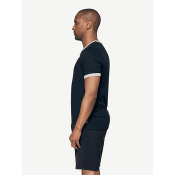 Tričko krátky rukáv Devold Archive Ringer Tee 284C INK/OFFWHITE
