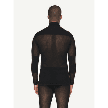 Pulóver Devold Wool Mesh Pro Zip Neck Man 950A BLACK