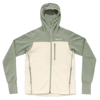 Mikina Devold Explorer Merino Hooded Jacket Women 402A FOG/RAW WHITE