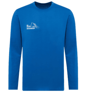Tričko dlhý rukáv Mammut MOUTAIN LONGSLEEVE T-SHIRT MEN BLUEMLISALPHORN 50665 tschiel