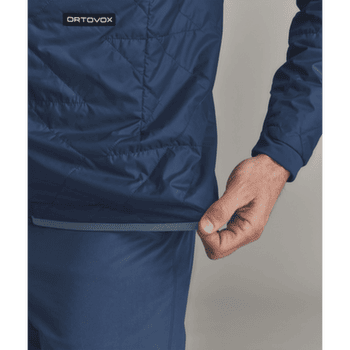 Bunda Ortovox VENET SWISSWOOL 60 JACKET MEN 54501 Blue Nunatak