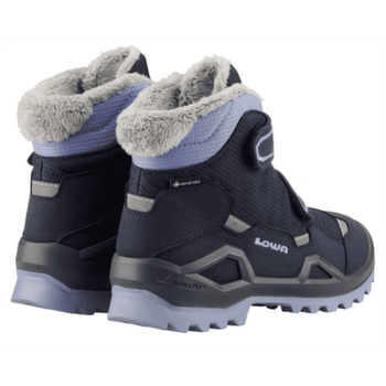 Topánky Lowa MILO EVO GTX MID JR navy/lavnder